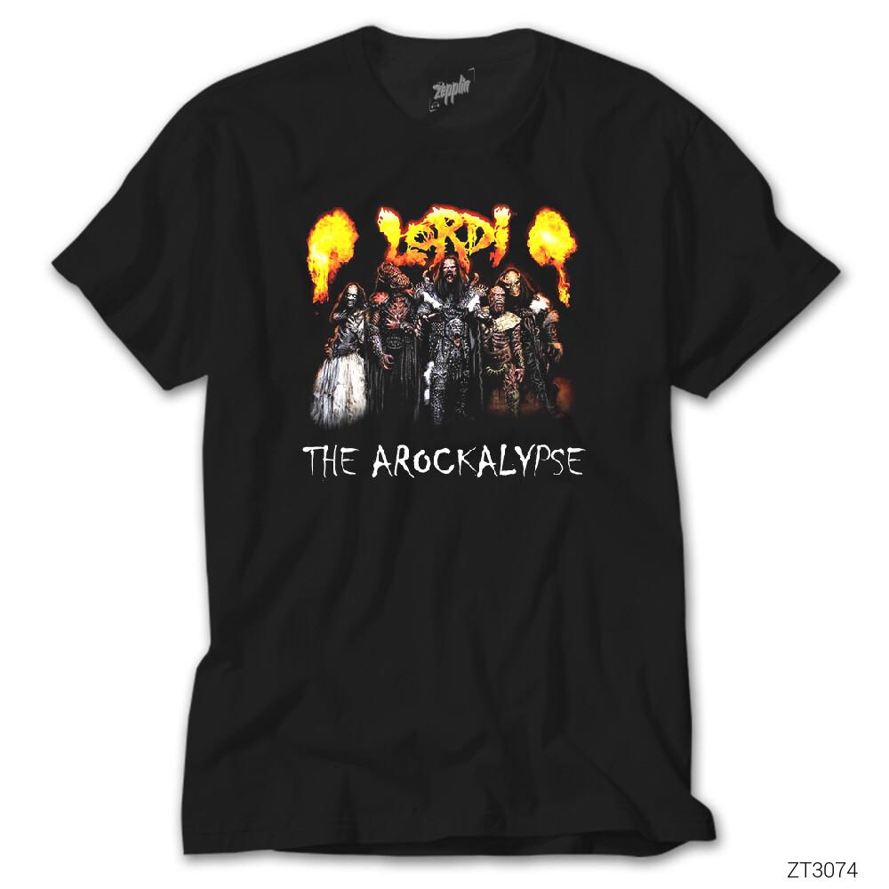 Lordi The Arockalypse Hard Rock Hallelujah Siyah Tişört