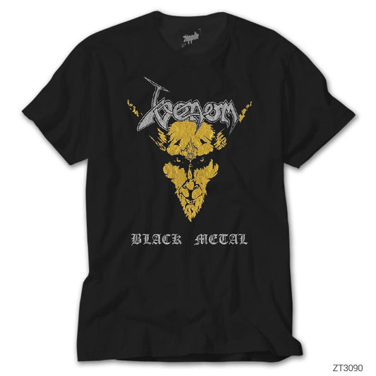 Venom Black Metal Siyah Tişört