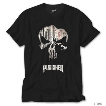 Punisher Confident Siyah Tişört