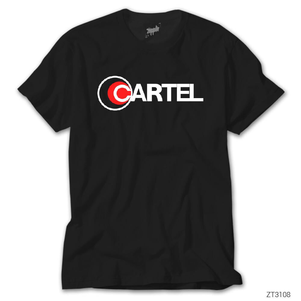 Cartel Siyah Tişört