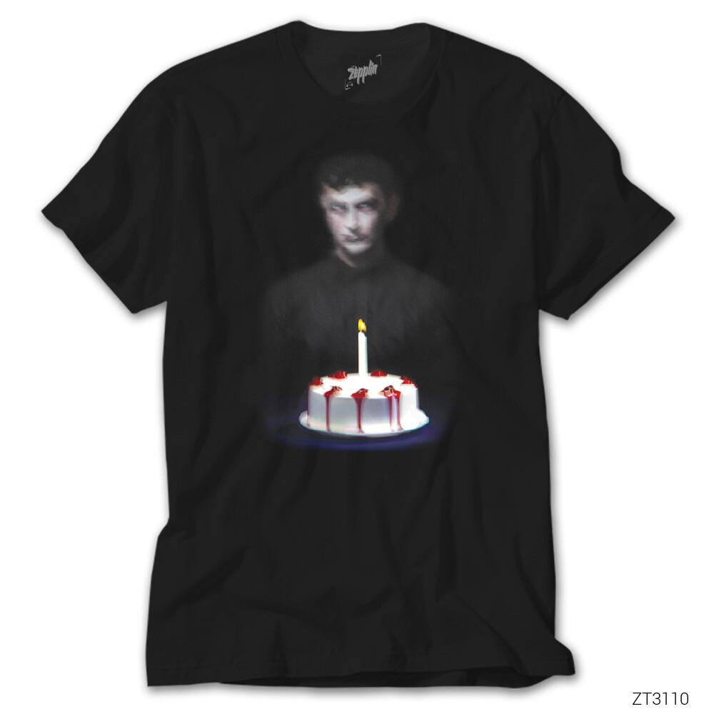 Jakuzi Hata Payı Siyah Tişört