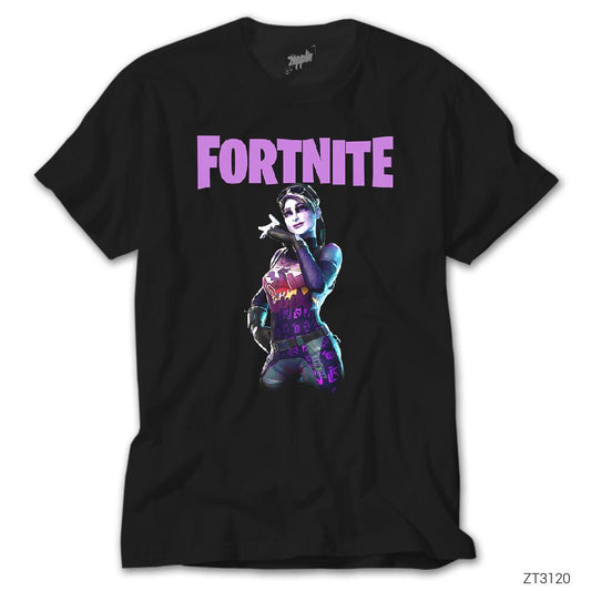 Fortnite Dark Bomber Siyah Tişört