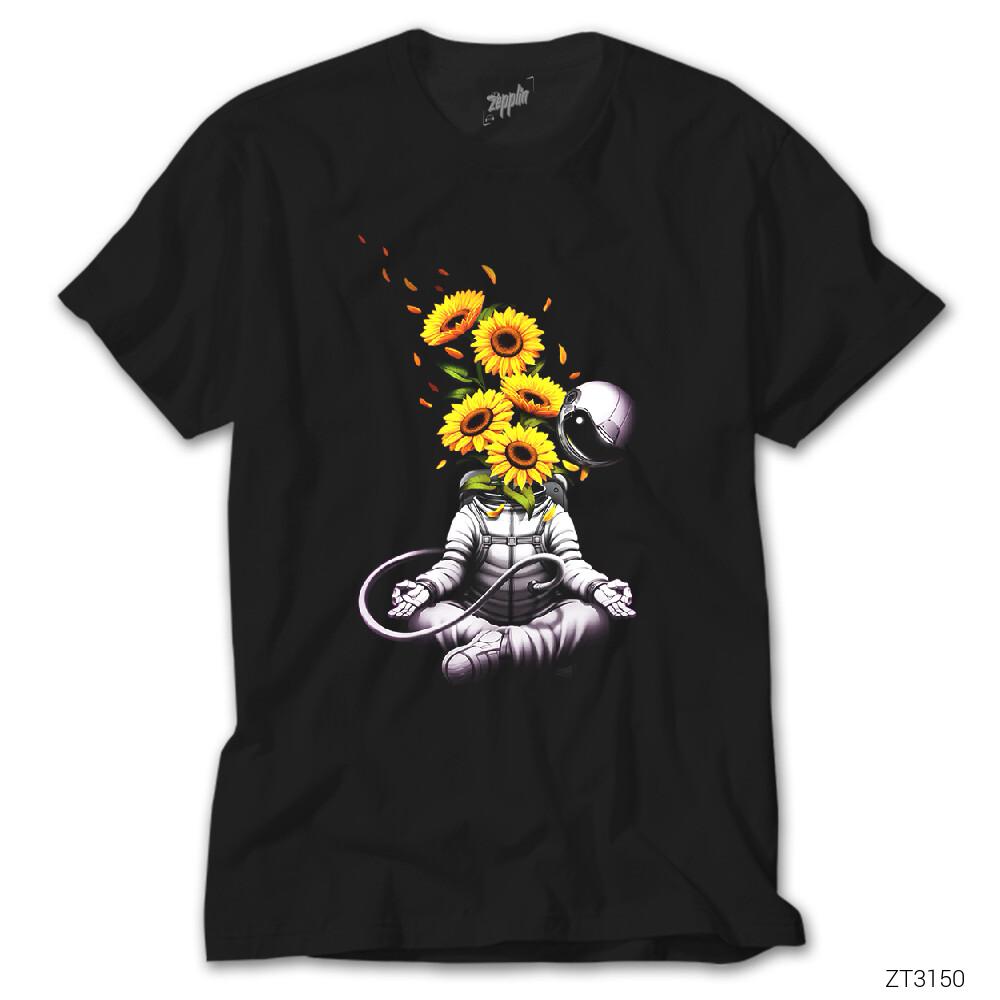 Astranot Meditasyon Siyah Tişört