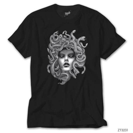 Medusa Siyah Tişört