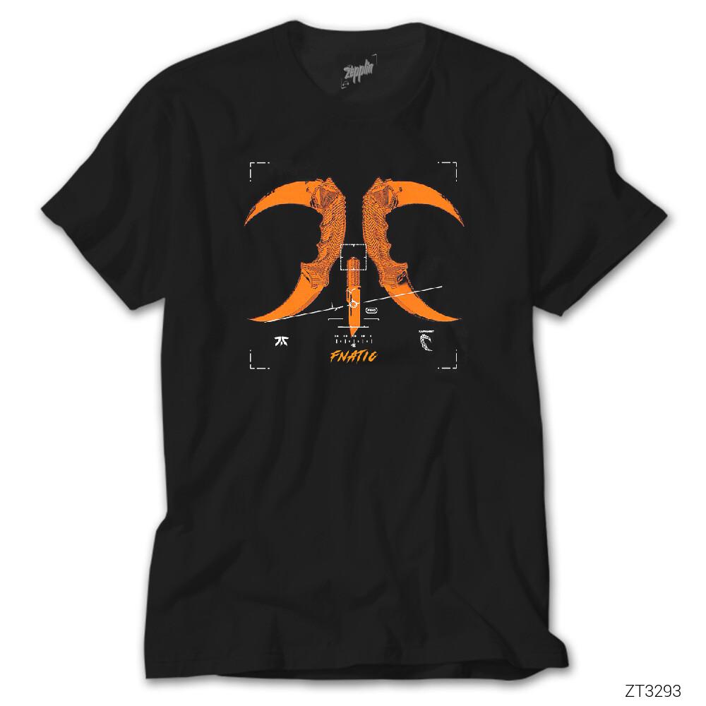 Fnatic Knifnatic Siyah Tişört