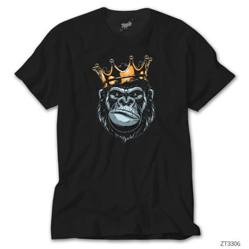 Gorilla King Siyah Tişört