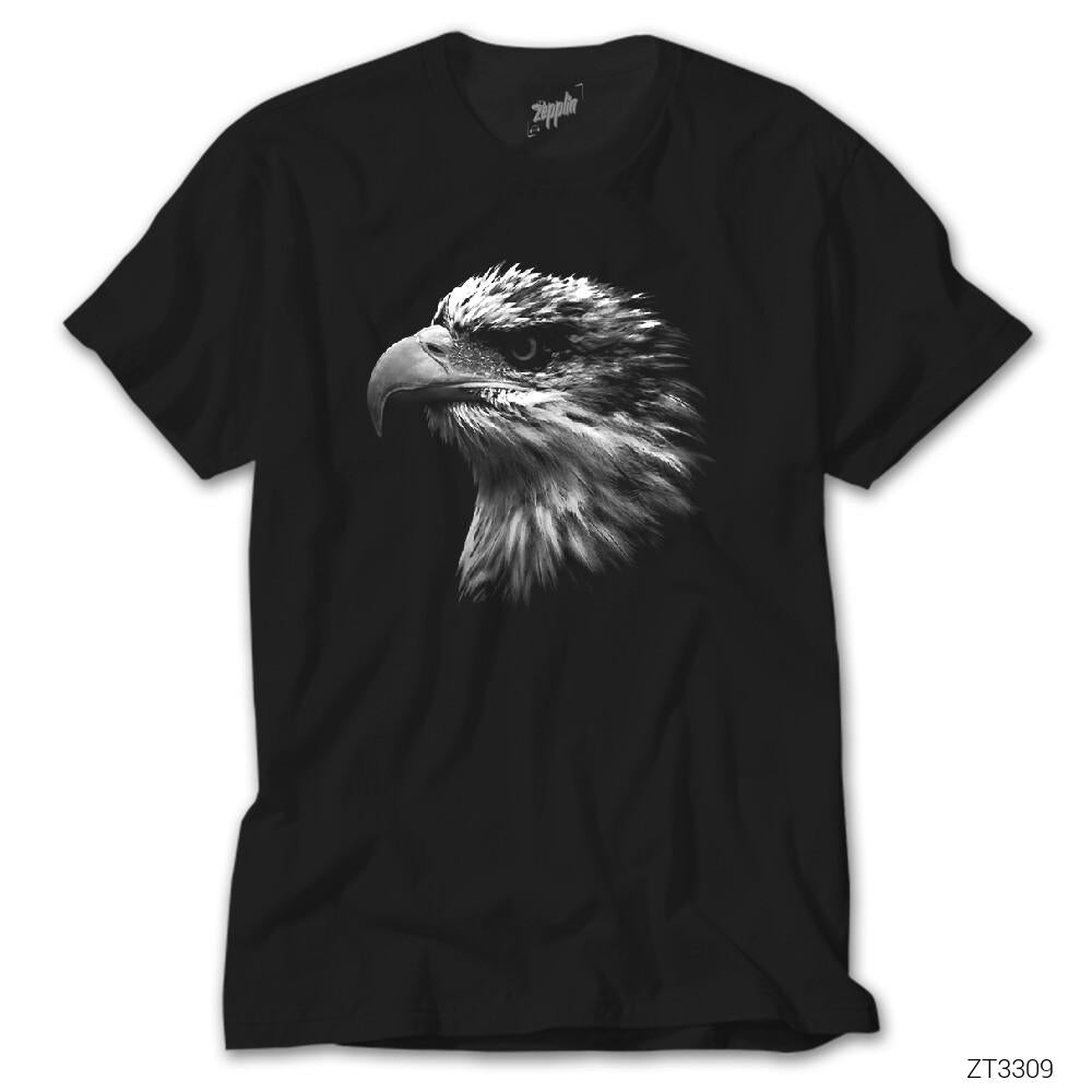 Kartal İhtişam Siyah Tişört