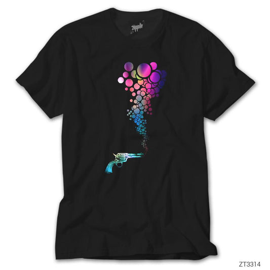 Bubble Gun Siyah Tişört