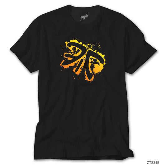 Fnatic Paint Splash Siyah Tişört