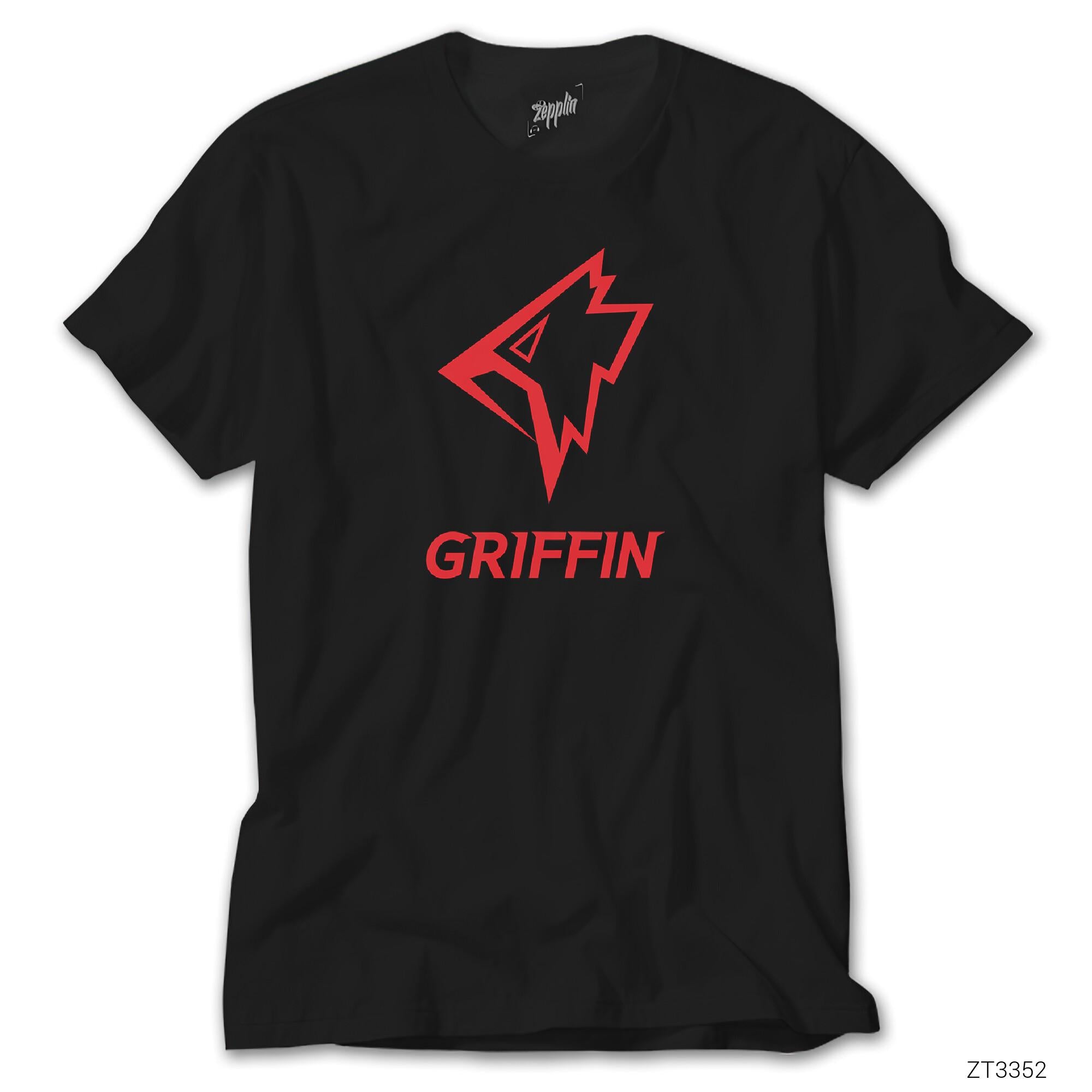 Griffins Esport Siyah Tişört