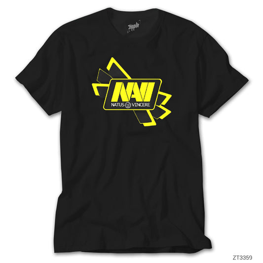 Natus Vincere Cross Line Siyah Tişört