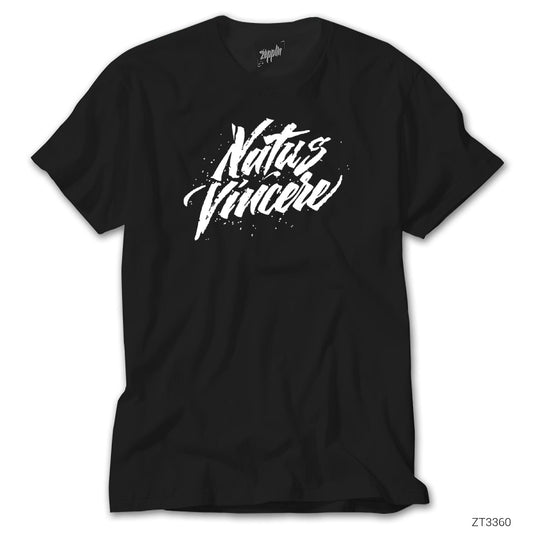 Natus Vincere Hand Writing Siyah Tişört
