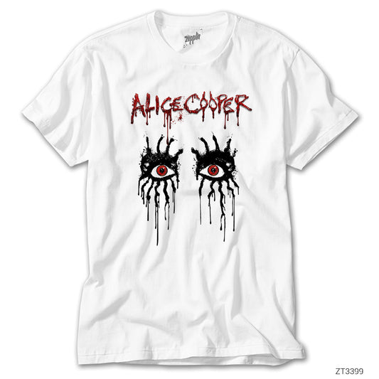 Alice Cooper Eyes Beyaz Tişört