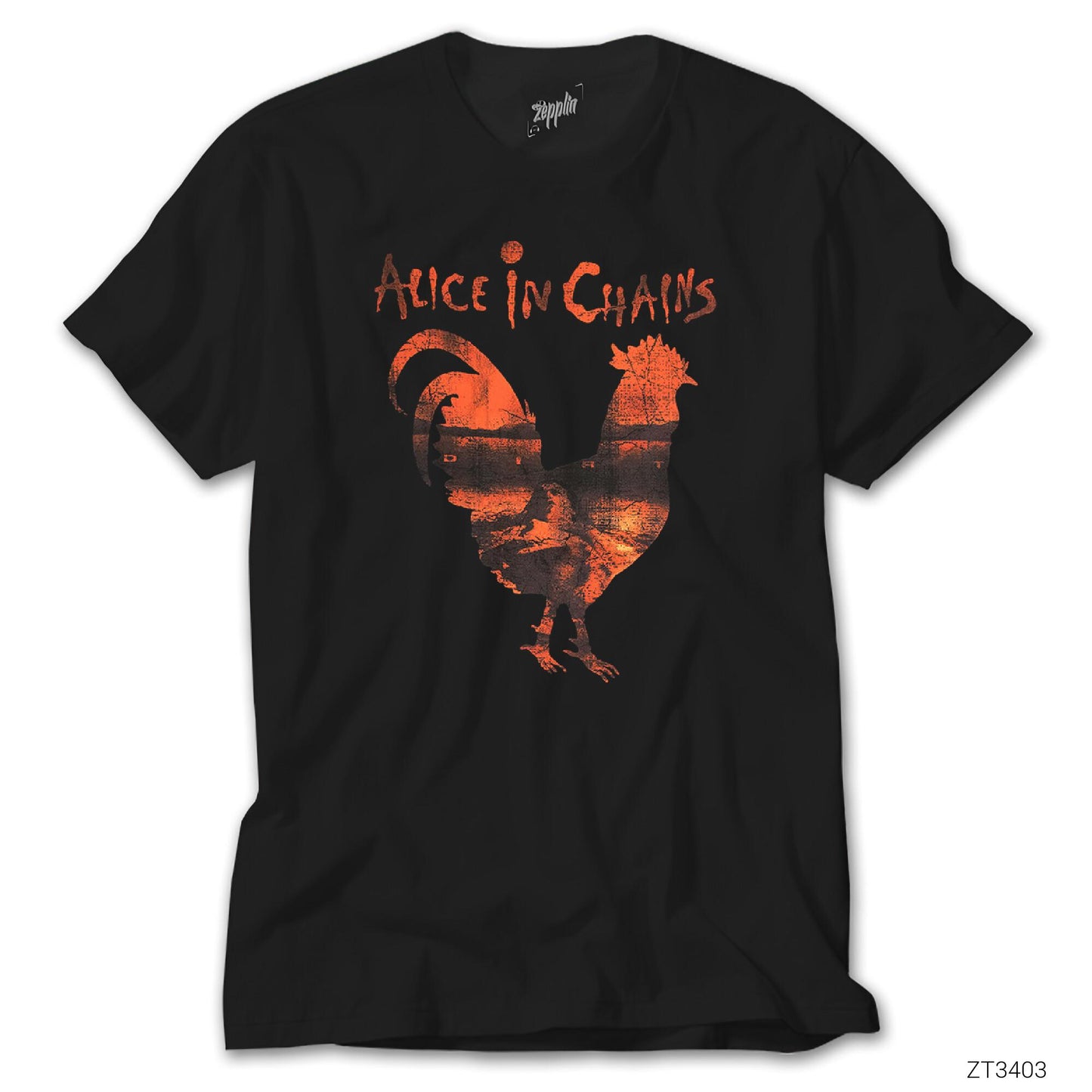 Alice In Chains Rooster Siyah Tişört