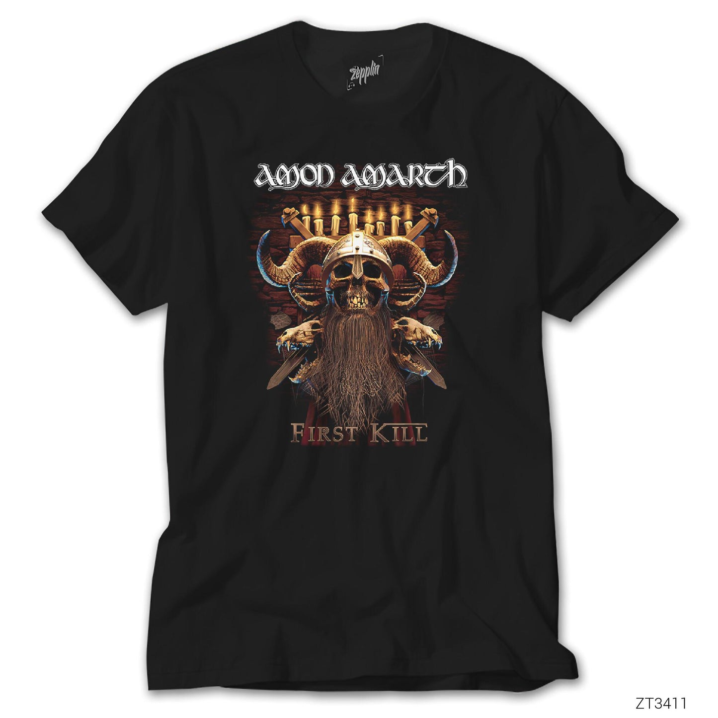 Amon Amarth First Kill Siyah Tişört