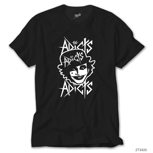 The Addicts Siyah Tişört