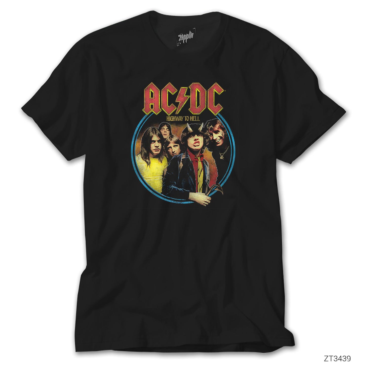 AC DC Highway to Hell Siyah Tişört
