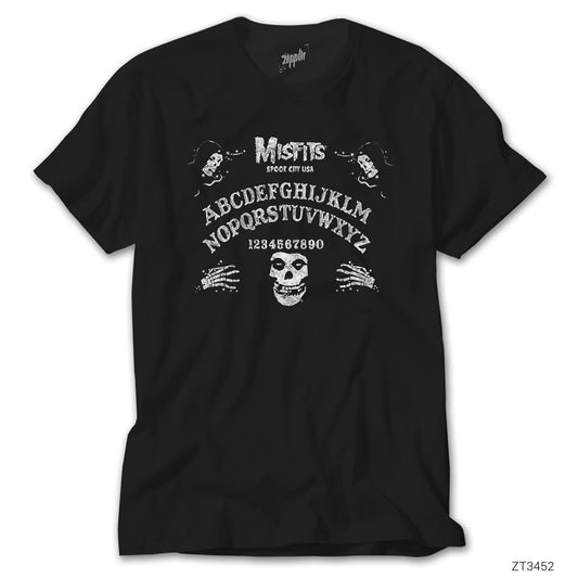 Misfits Ouija Board Siyah Tişört