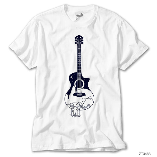 Doğanın Sesleri Beyaz Tişört