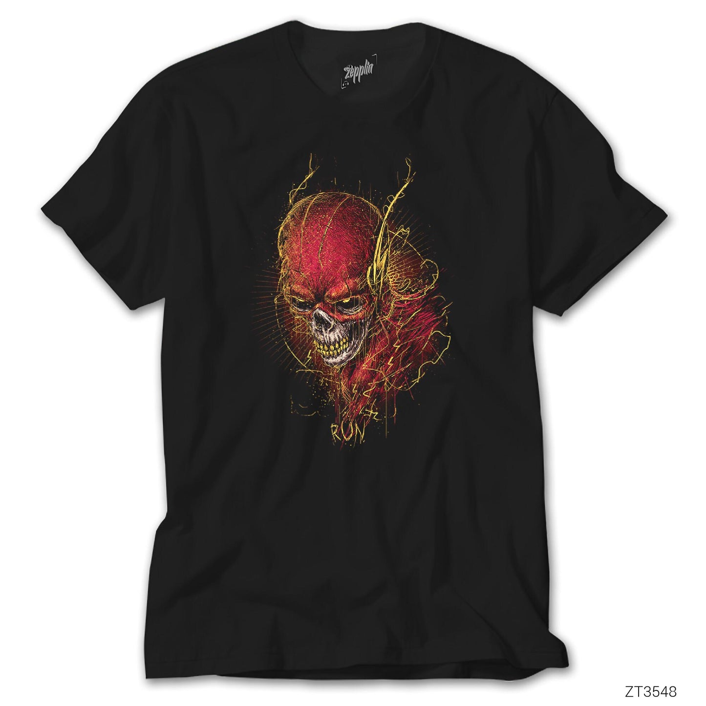 Flash Hunter Zolomon Siyah Tişört