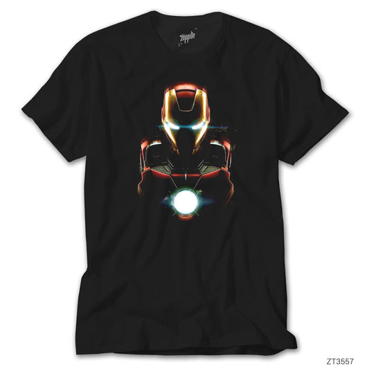İndirimli Iron Man Armor Siyah Tişört