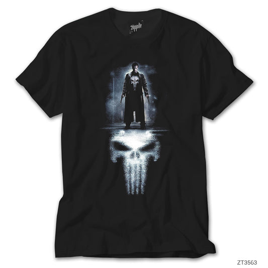 Punisher Reflection Siyah Tişört