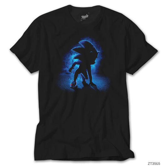 Sonic the Hedgehog Siyah Tişört