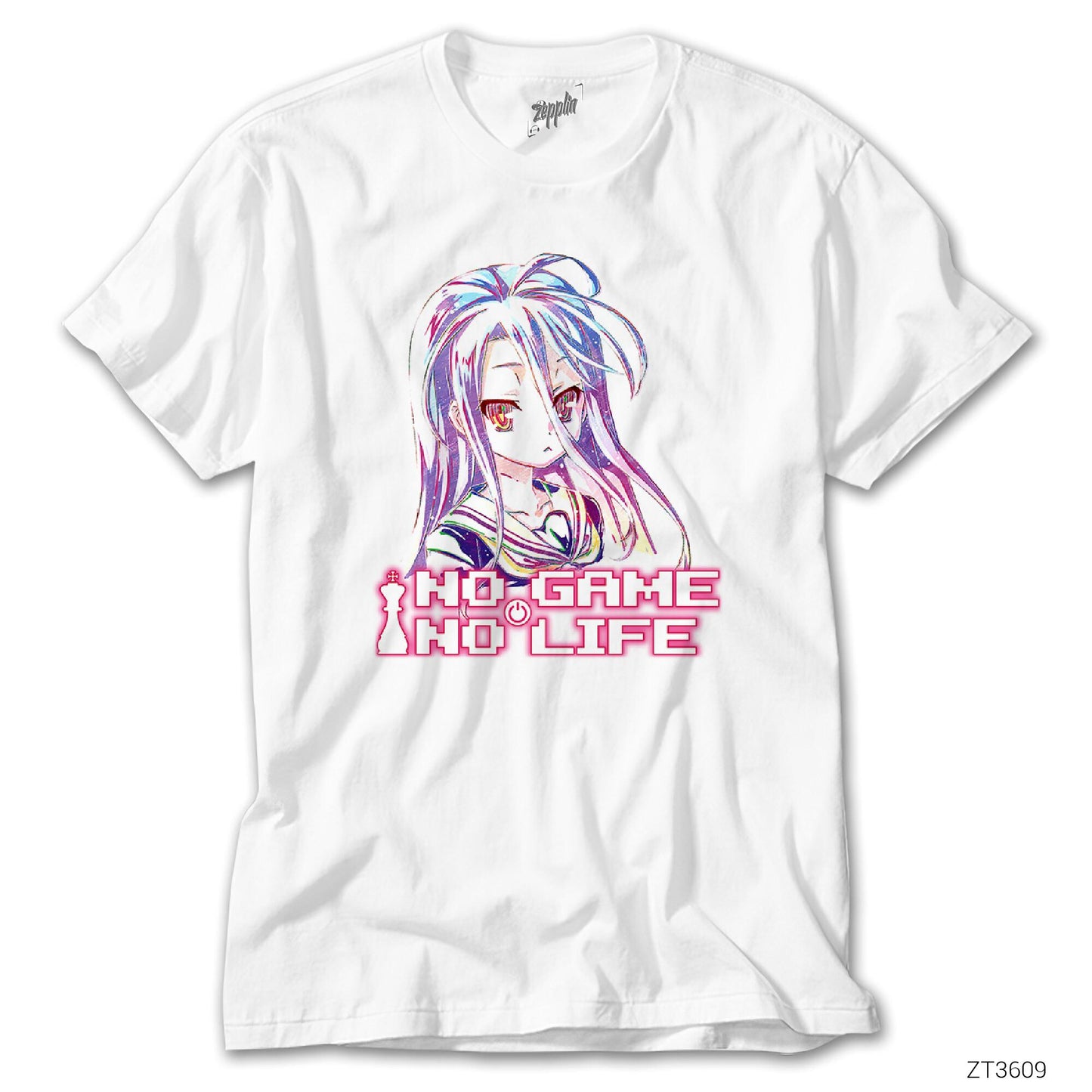 No Game No Life Shiro Beyaz Tişört