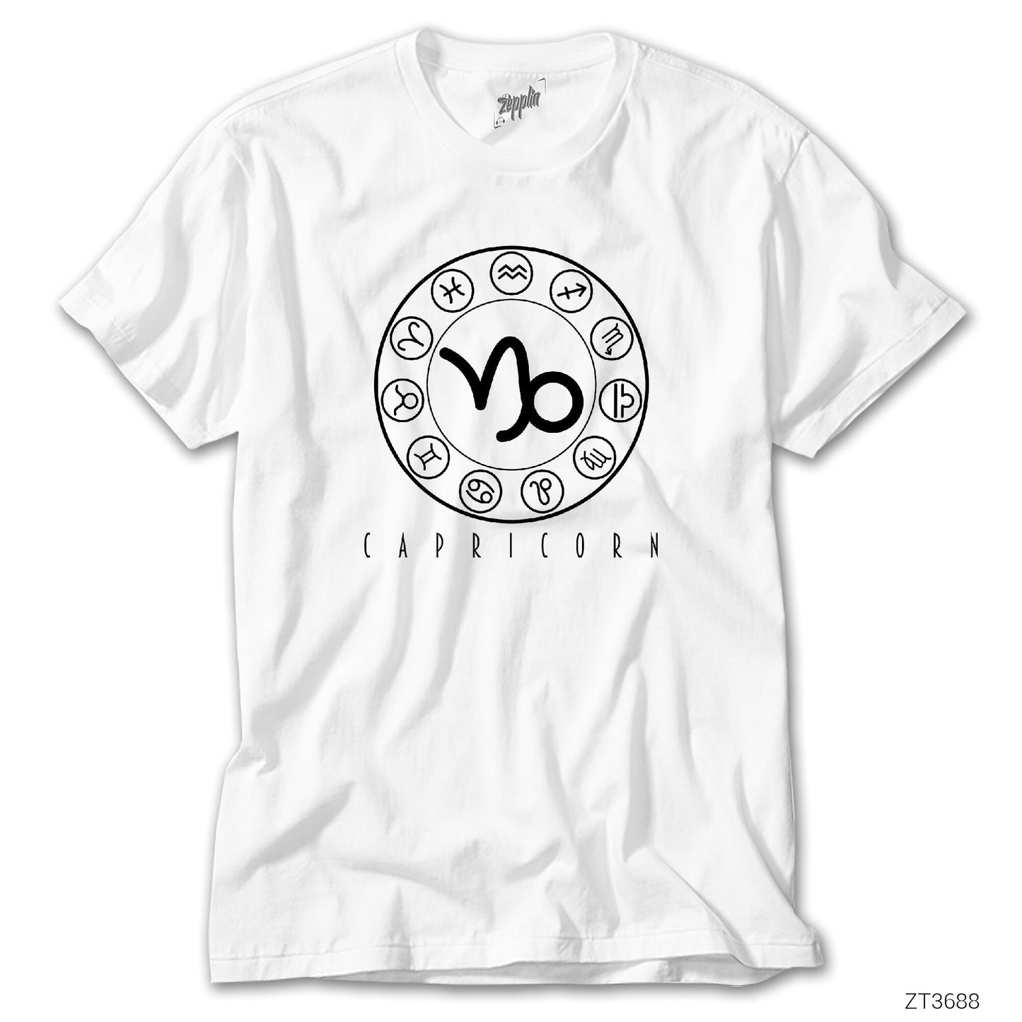 Oğlak Burcu Capricorn Beyaz Tişört