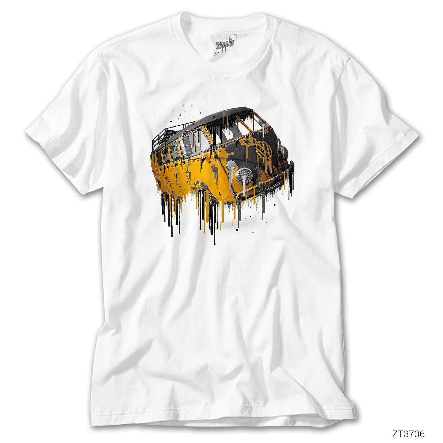 Awesome VDub Camper Beyaz Tişört