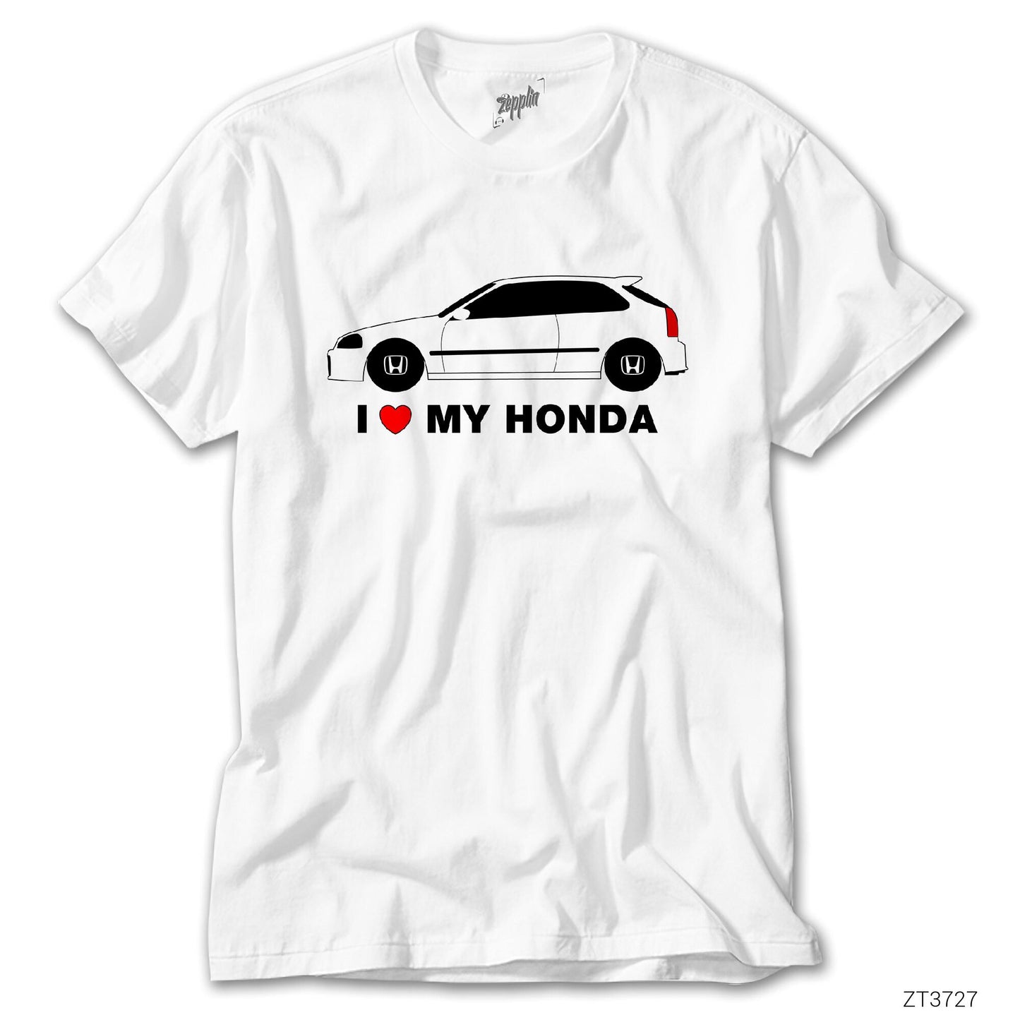 I Love My Honda Beyaz Tişört