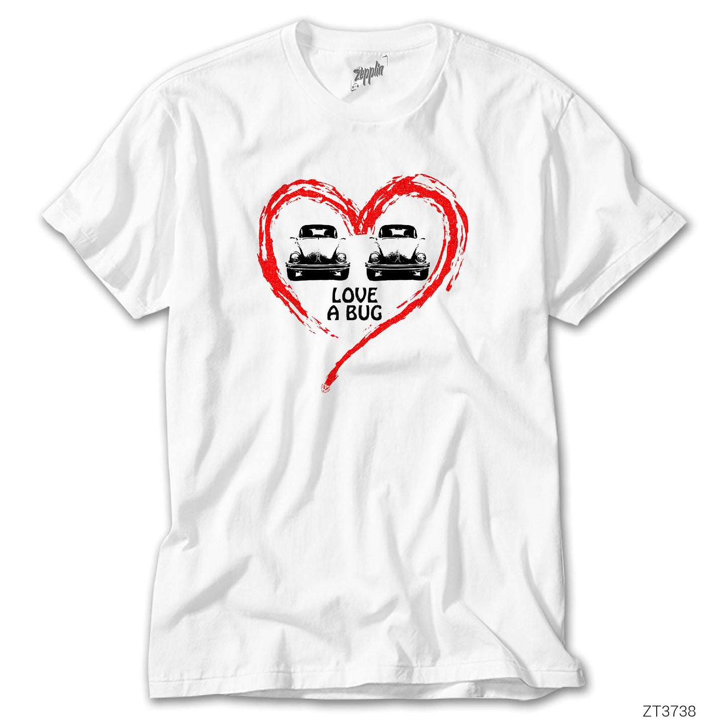 Love A Bug Beyaz Tişört