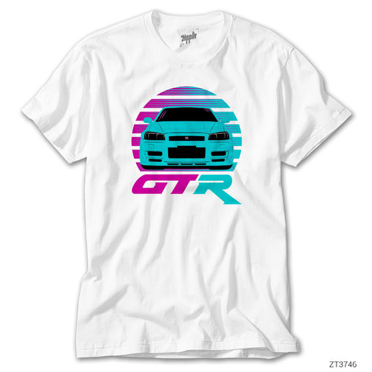 Nissan GTR R34 Z Tune Beyaz Tişört