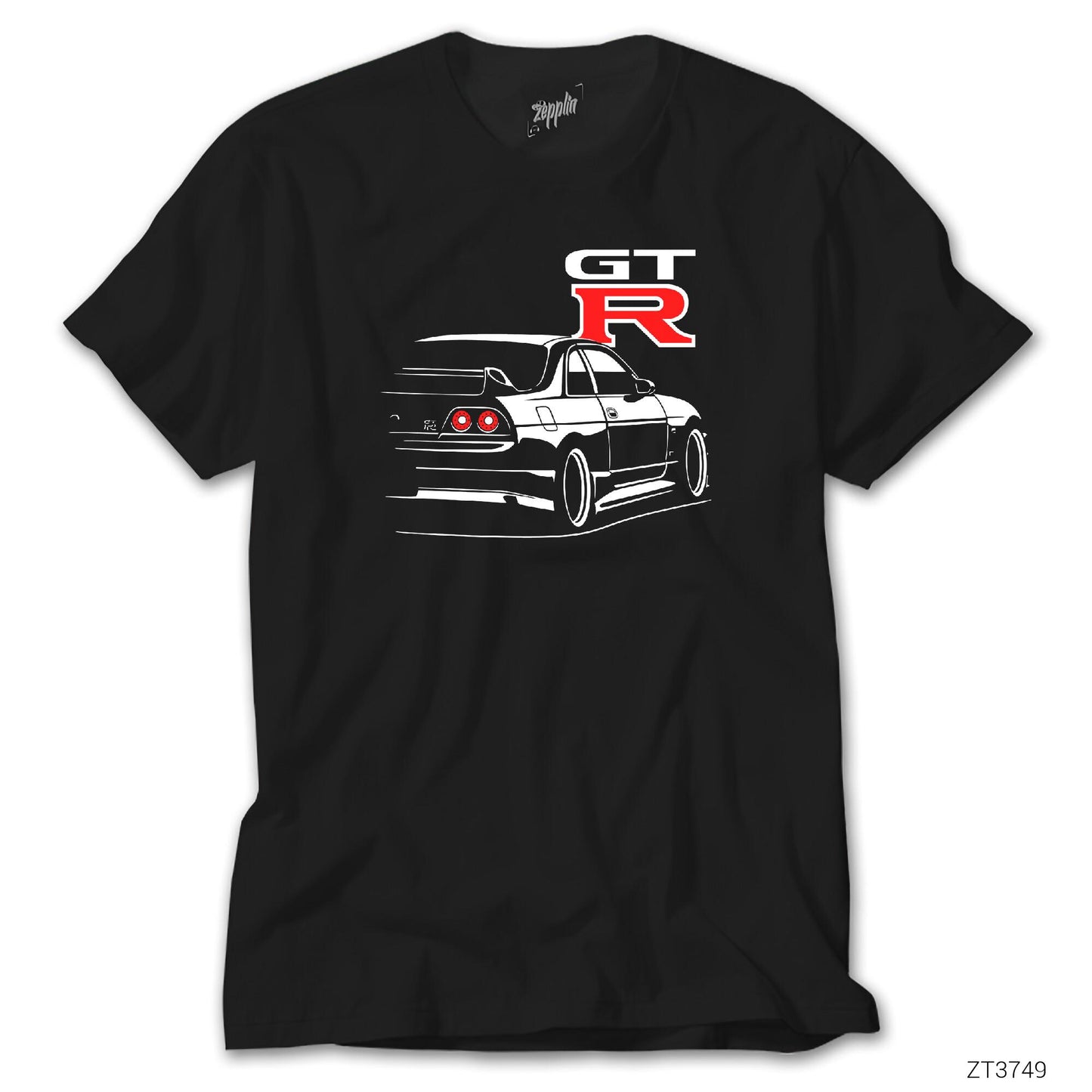 Nissan Skyline GT R R33 Siyah Tişört