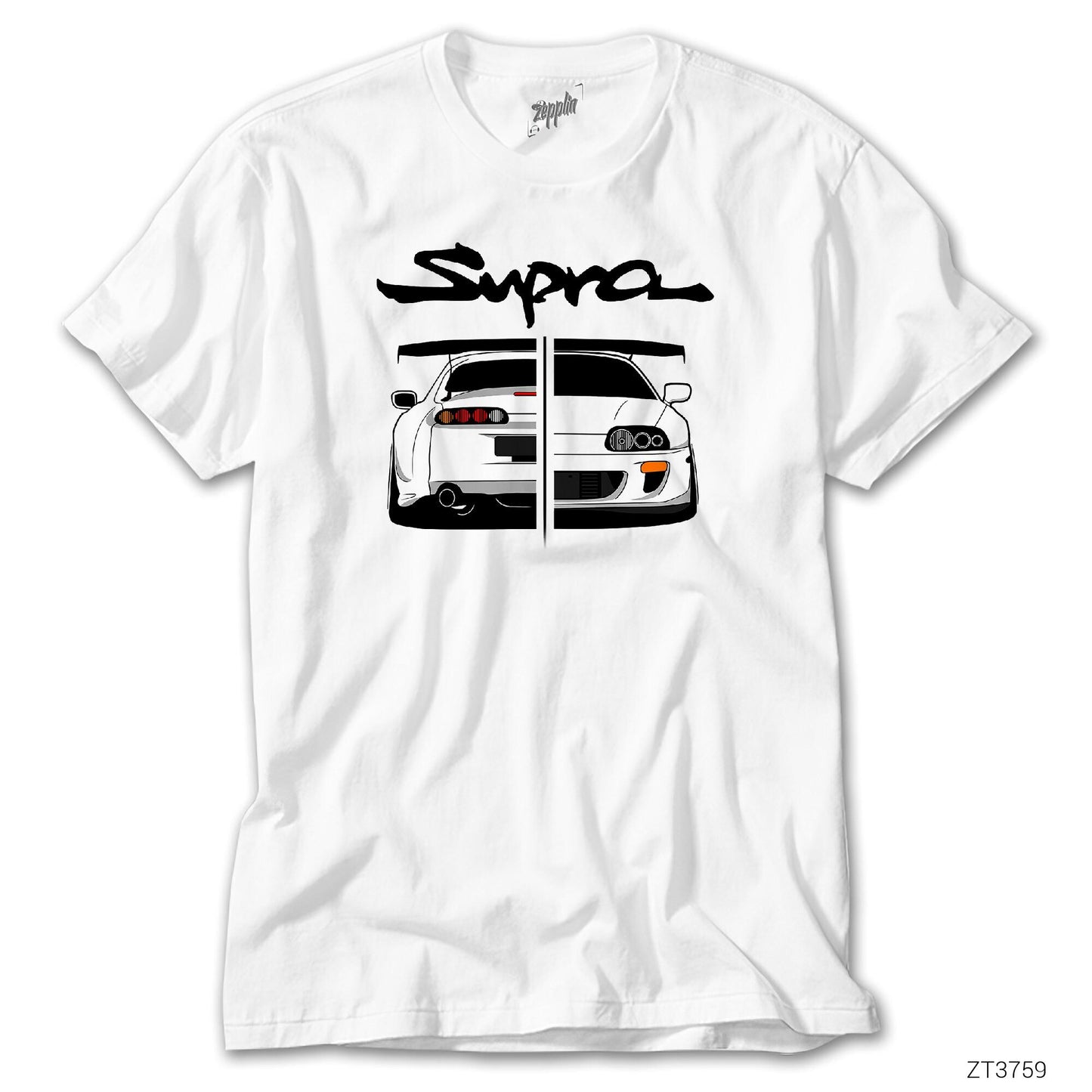 Toyota Supra MK IV Beyaz Tişört