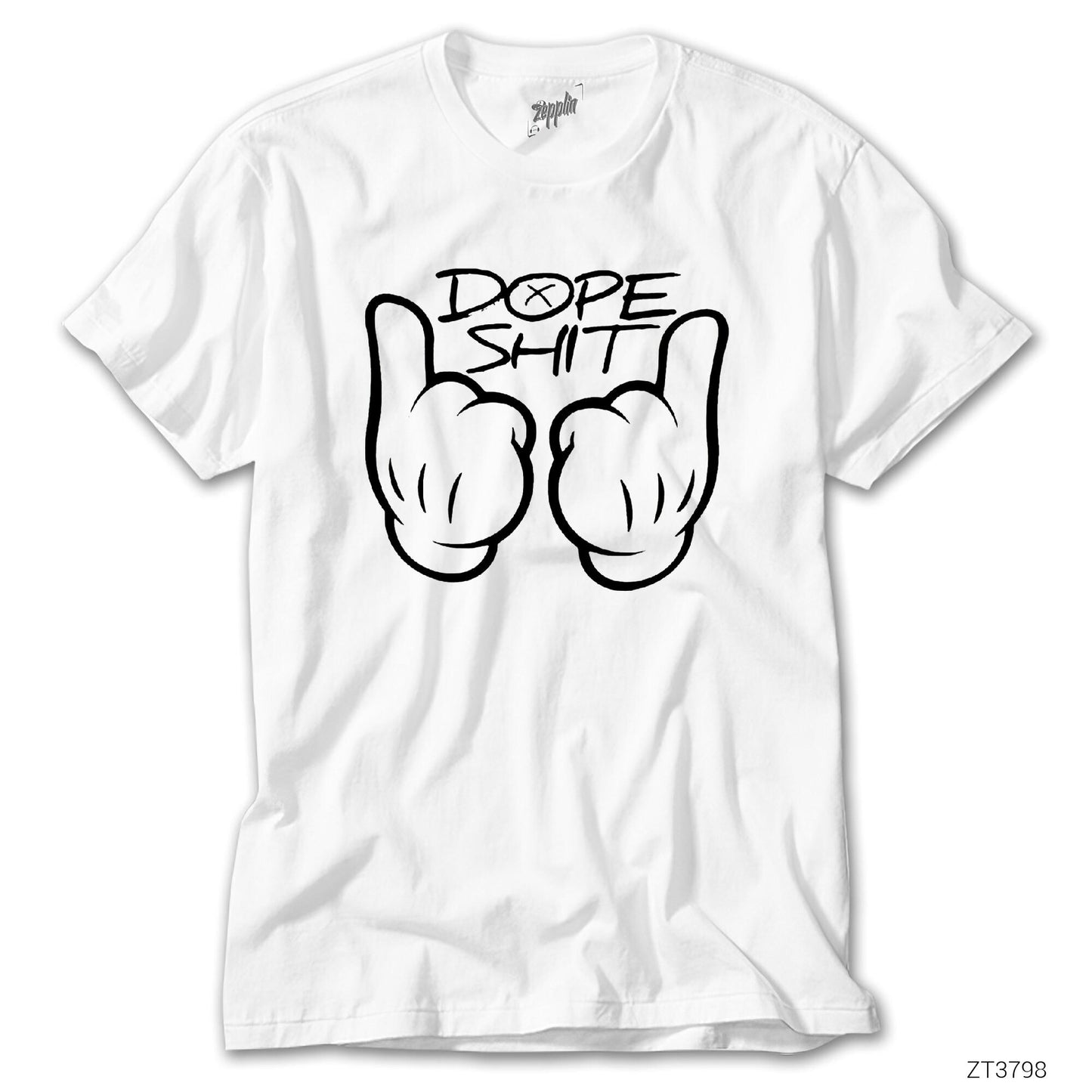 Dope Shit Beyaz Tişört