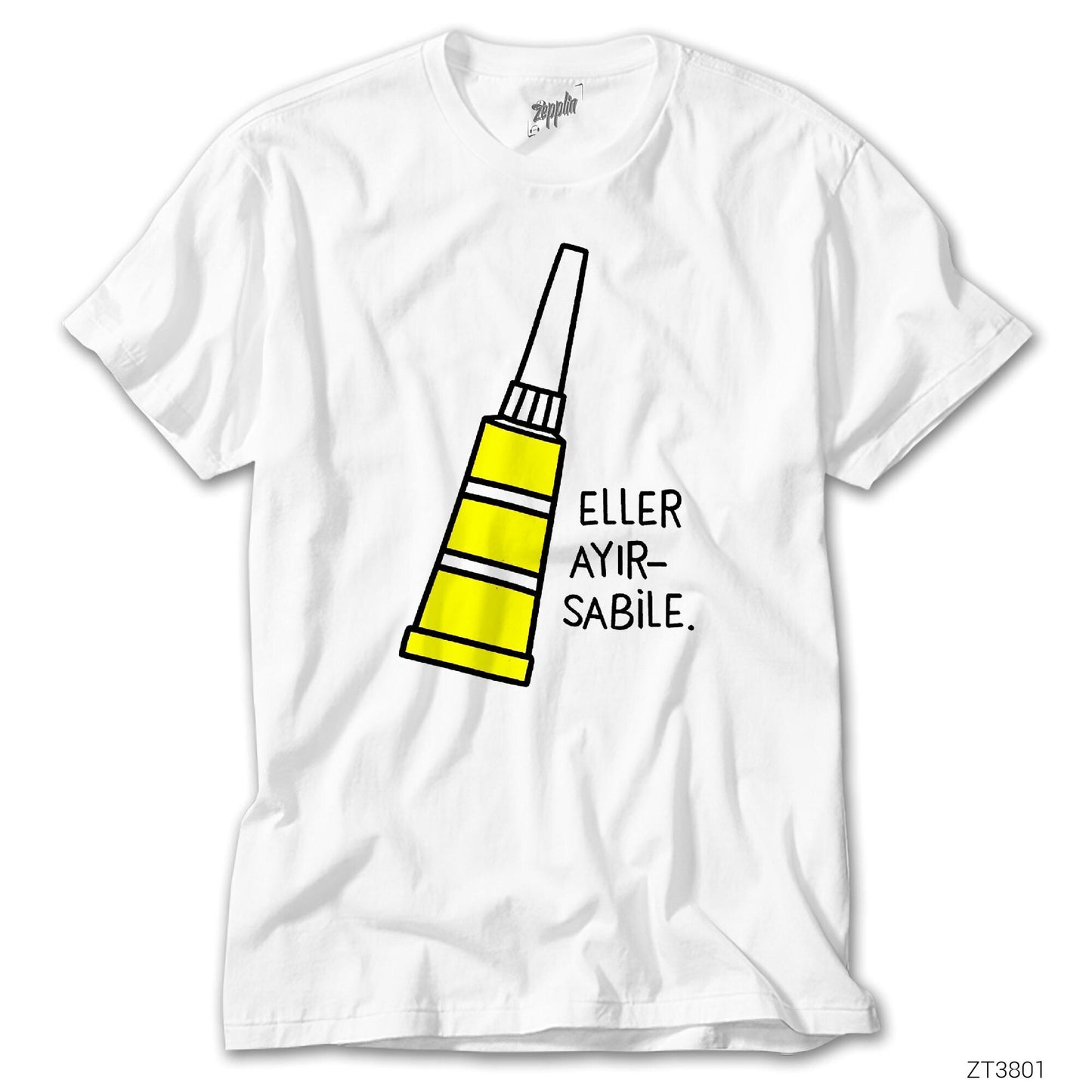 Eller Ayırsa Bile Beyaz Tişört