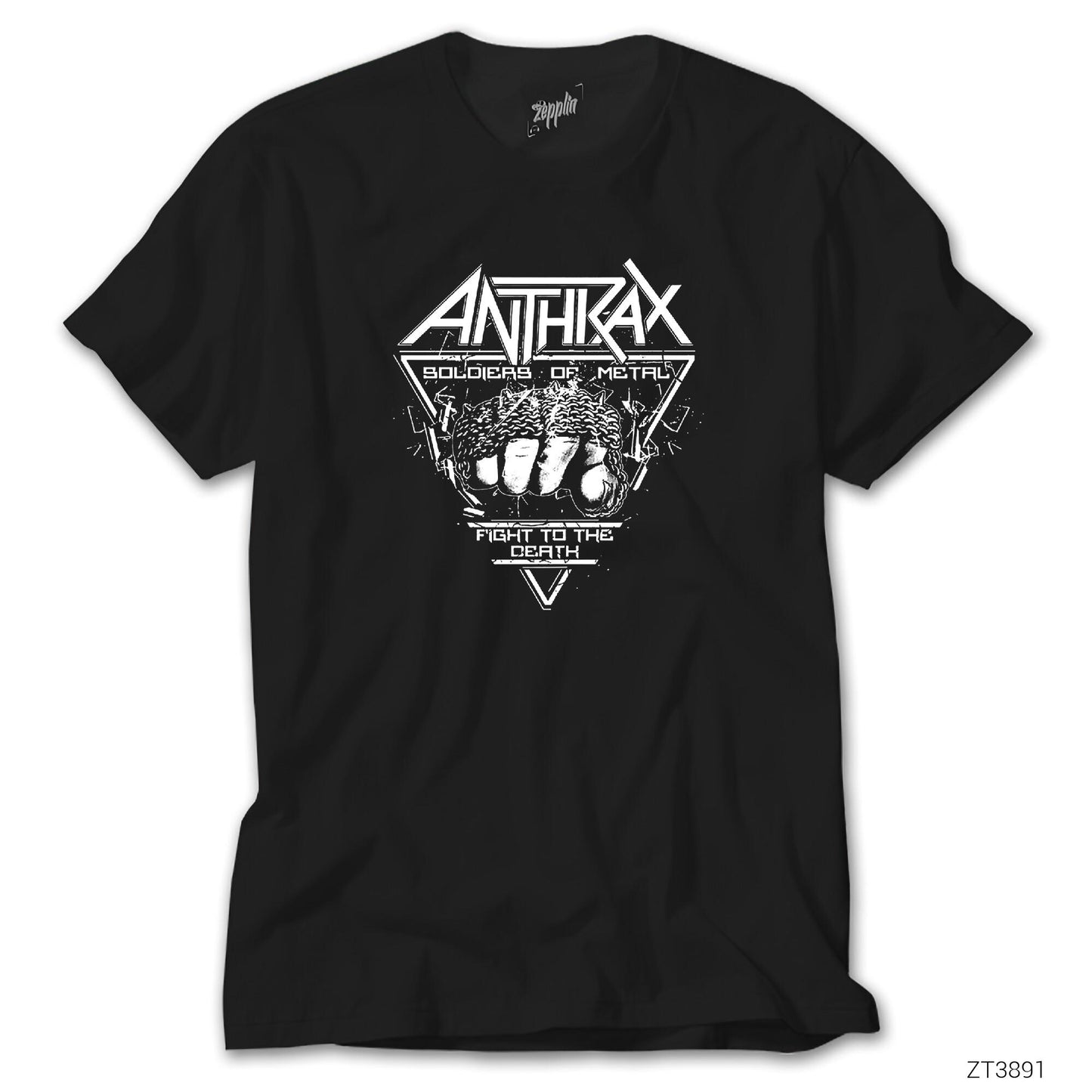 Anthrax Fight to the Death Siyah Tişört