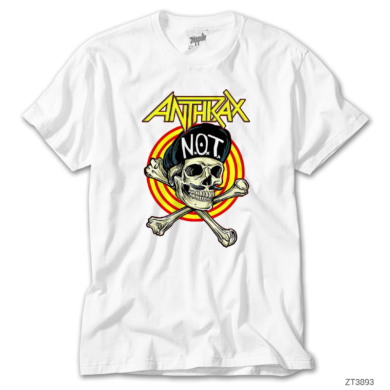 Anthrax Not beyaz tişört