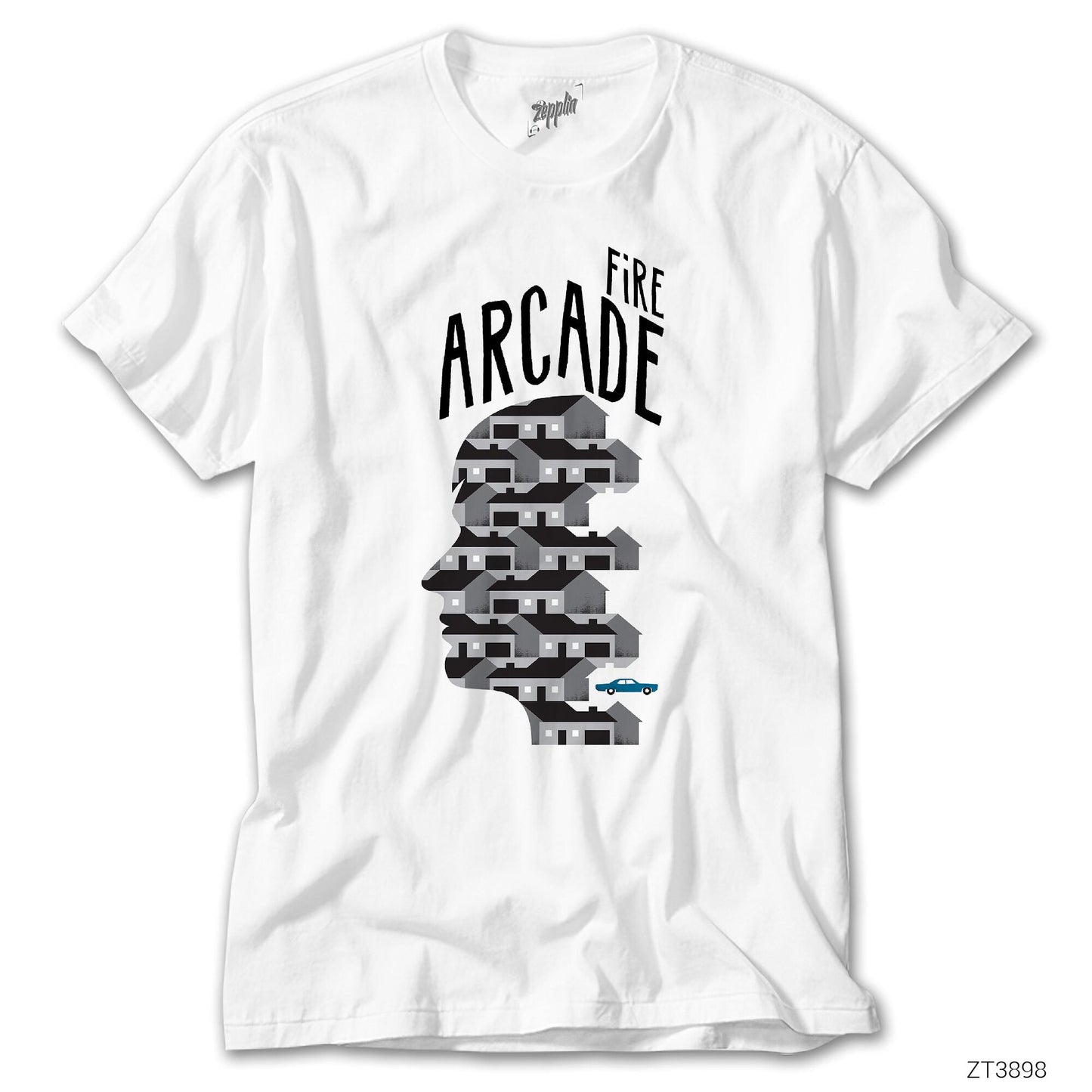 Arcade Fire Music Prize Beyaz Tişört