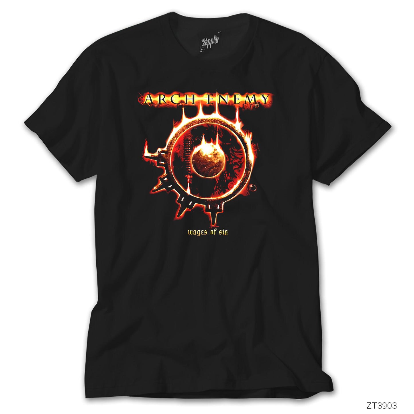 Arch Enemy Wages of Sin Siyah Tişört