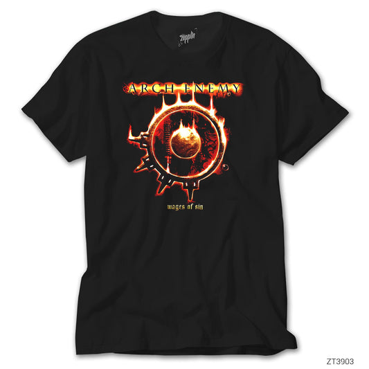 Arch Enemy Wages of Sin Siyah Tişört