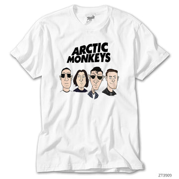 Arctic Monkeys Band Beyaz Tişört