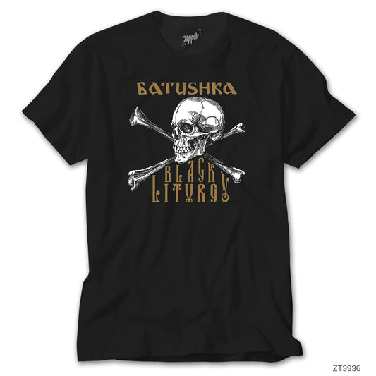 Batushka Black Liturgy Siyah Tişört