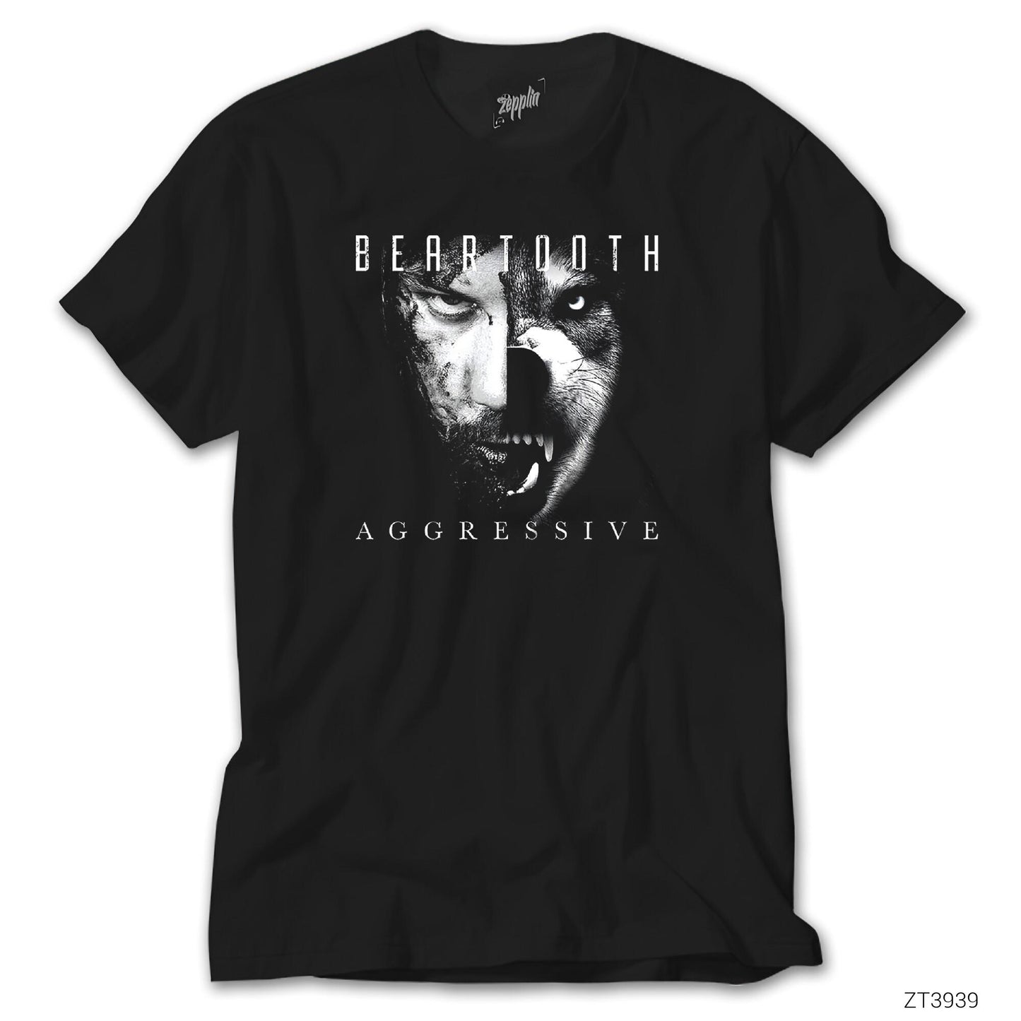 Beartooth Aggressive Album Siyah Tişört