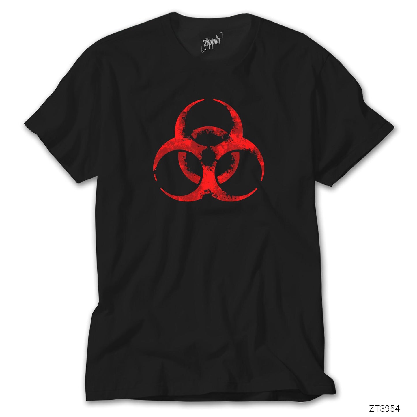 Biohazard Symbol Siyah Tişört