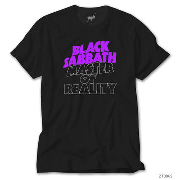 Black Sabbath Master of Reality Siyah Tişört