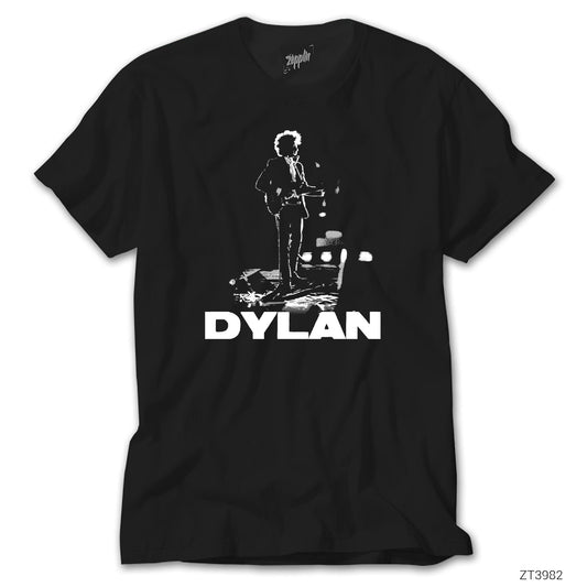 Bob Dylan Concert Siyah Tişört
