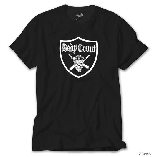 Body Count Classic Sheild Siyah Tişört