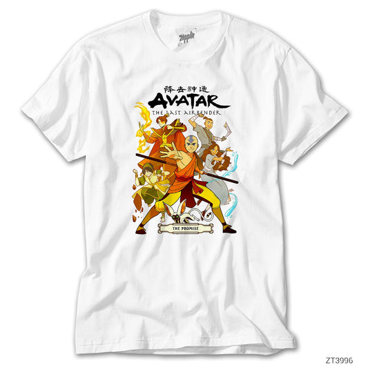 Avatar The Last Airbender The Promise Beyaz Tişört